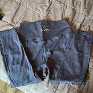 CVG navy Athletic Leggings- Capri